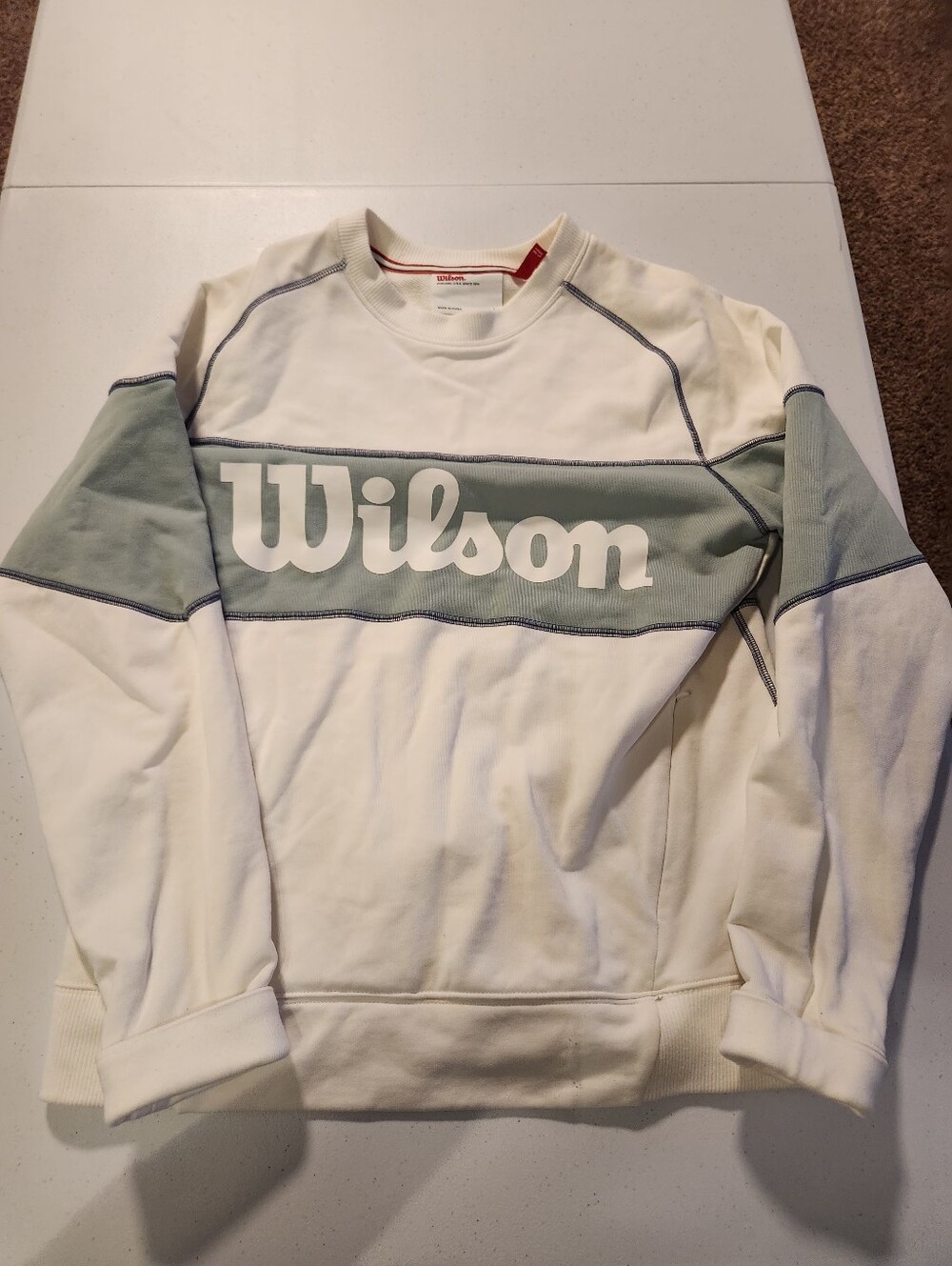Wilson crewneck with pockets